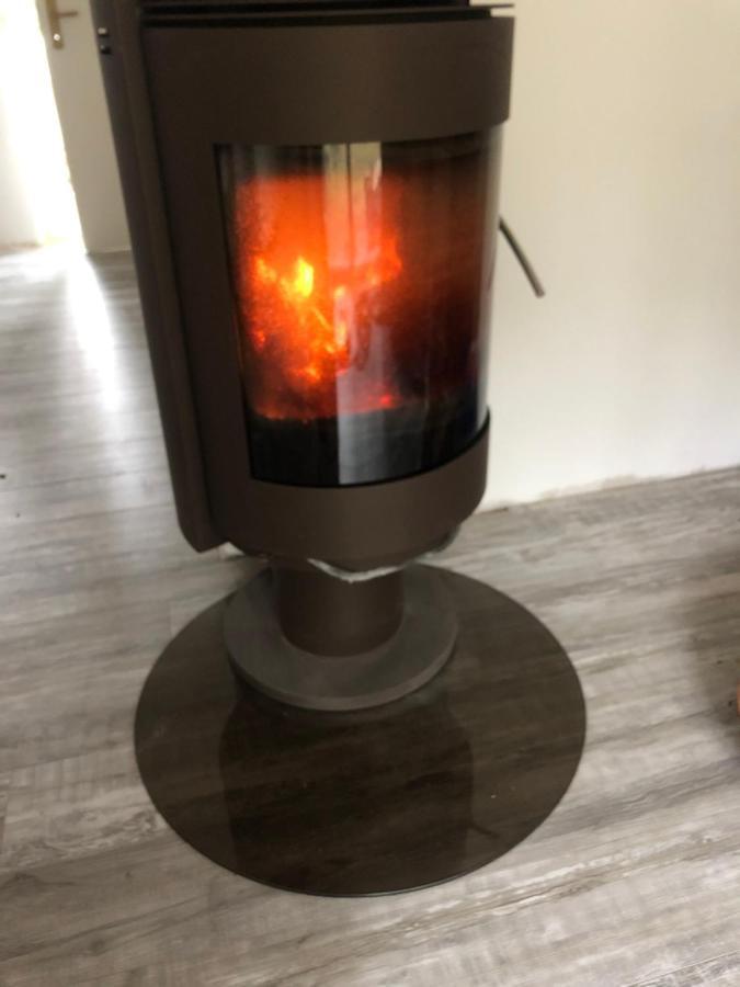 Ferienhaus Reetdach 1300Qm Privatgrundstueck Bootssteg Sauna Templin Luebbesee Uckermark Erholung Pur Seenplatte Petersdorf  エクステリア 写真