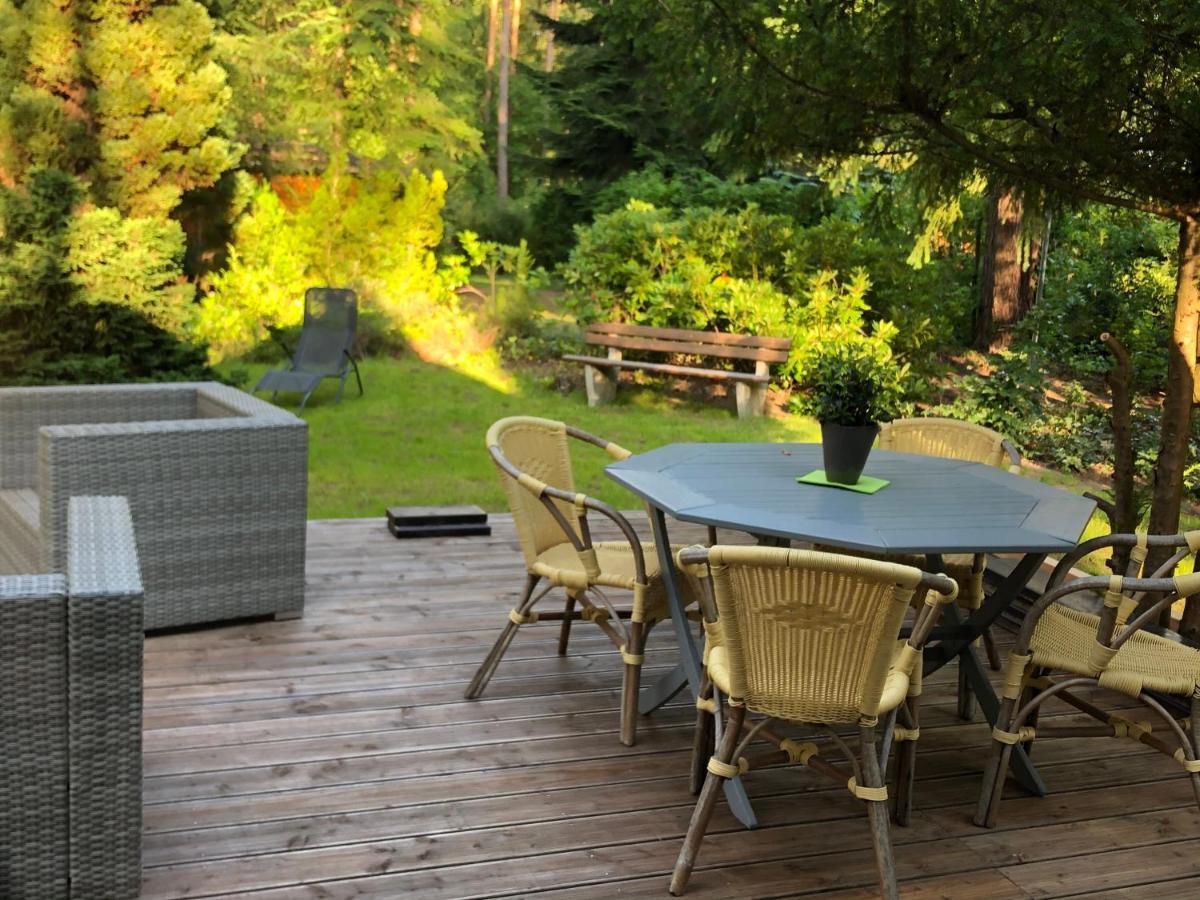 Ferienhaus Reetdach 1300Qm Privatgrundstueck Bootssteg Sauna Templin Luebbesee Uckermark Erholung Pur Seenplatte Petersdorf  エクステリア 写真